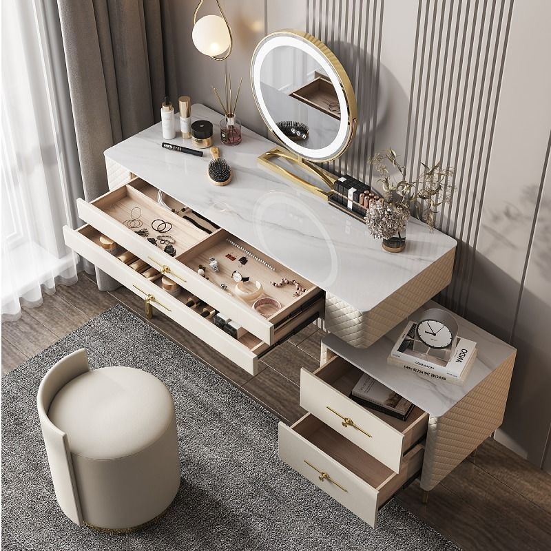 Classy Dressing Table, with Makeup Mirror, 100cm. - COOLBABY