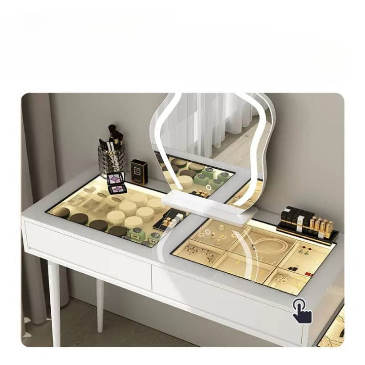 Modern Dressing Table Set, Vanity Desk for Bedroom - COOLBABY