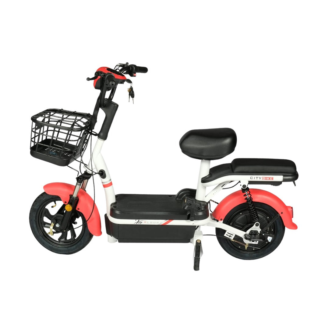 Mega Wheels Porta CX: Versatile 2-Seater Electric Scooter Bike with Pedal Assist - COOLBABY