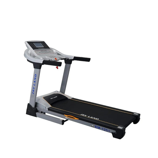 SKY LAND Treadmill, DC 3.5HP (7 HP Peak ) Bluetooth speaker & Fitshow app Black/Silver EM-1251 - COOLBABY
