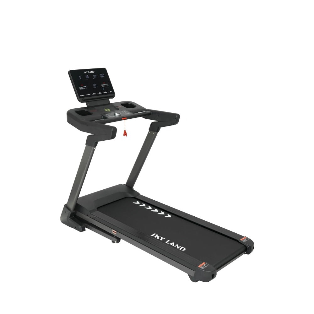 SKY LAND EM‑1311 Heavy‑Duty Foldable Home Treadmill 1–18 km/h Speed, 5‑Window LED Display, 135 kg Capacity - COOLBABY