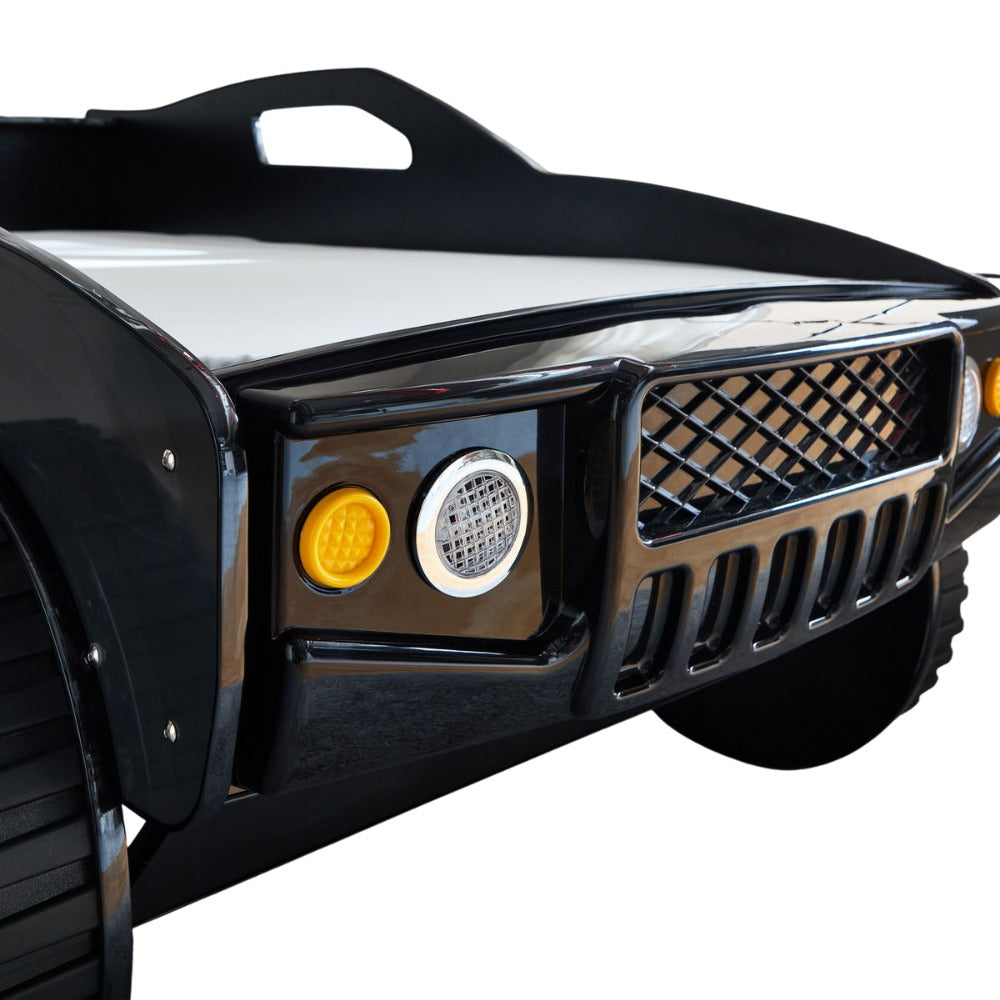 Ranger Speed Kids’ Jeep Bed – Single Size 90×190 cm, Sturdy Engineered Wood Frame, Scratch‑Resistant Melamine Finish, Modern Unisex Car‑Themed Bed - COOLBABY