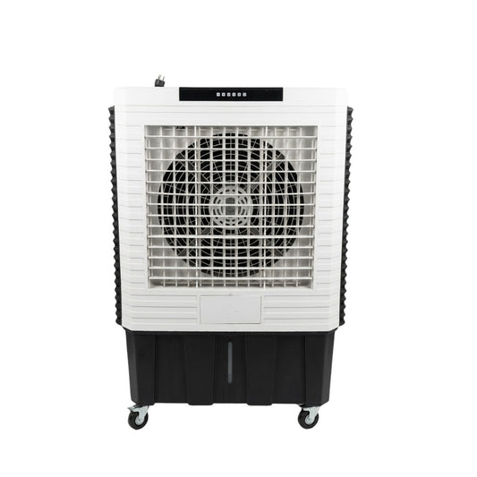 Heavy‑Duty Industrial Evaporative Air Cooler – 18,000 CMH Airflow, 150L Water Tank, 750W Power, Axial Fan, 3‑Speed Control, Outdoor & Commercial Cooling System - COOLBABY