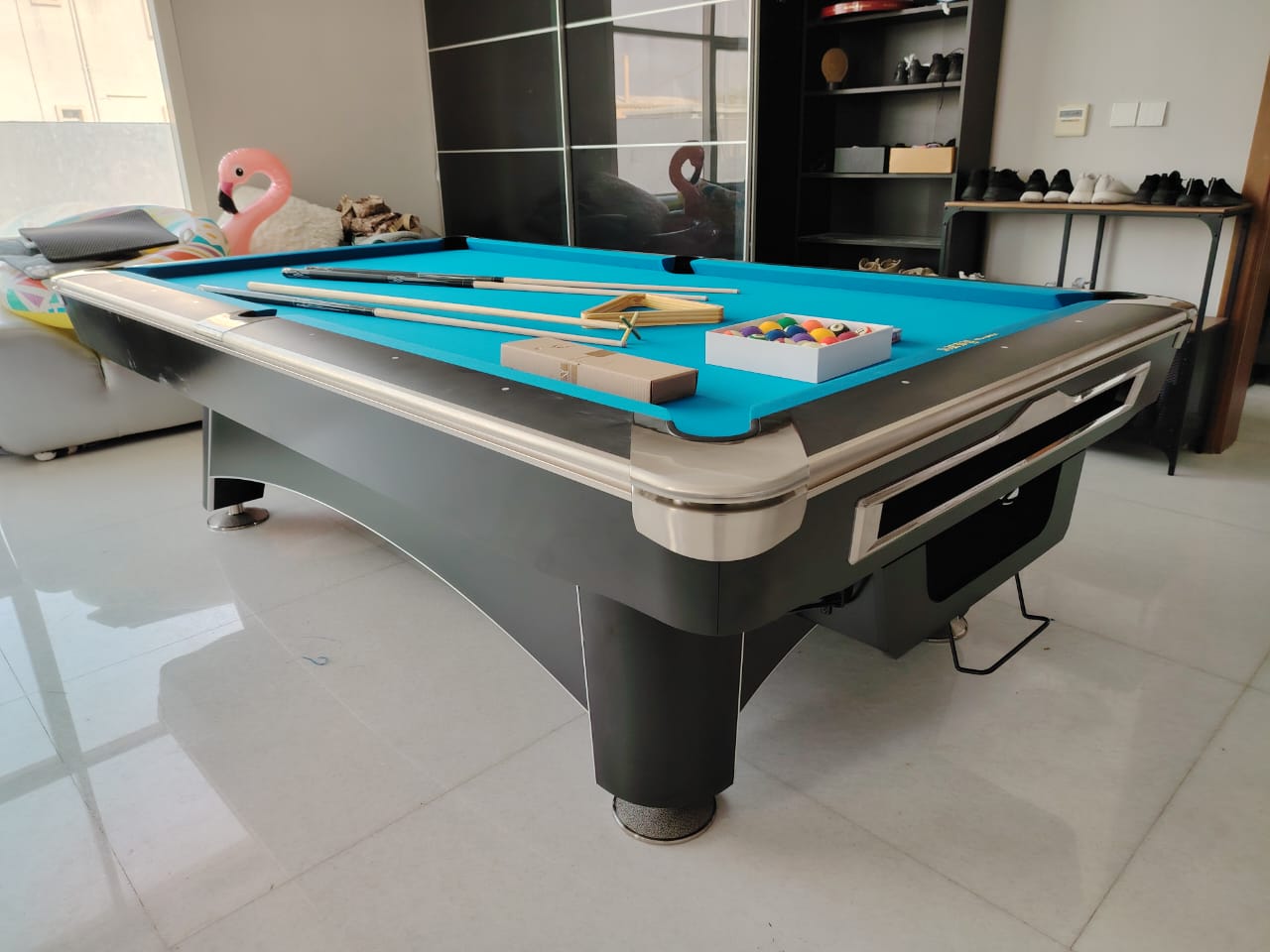 9-6-2 Professional Billiard Table | Commercial-Grade Maple Wood Pool Table UAE