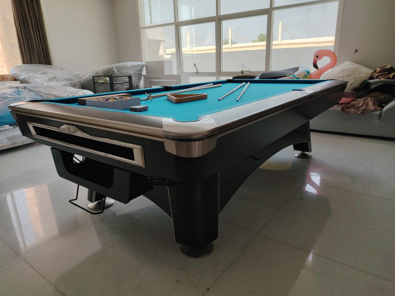 9-6-2 Professional Billiard Table | Commercial-Grade Maple Wood Pool Table UAE