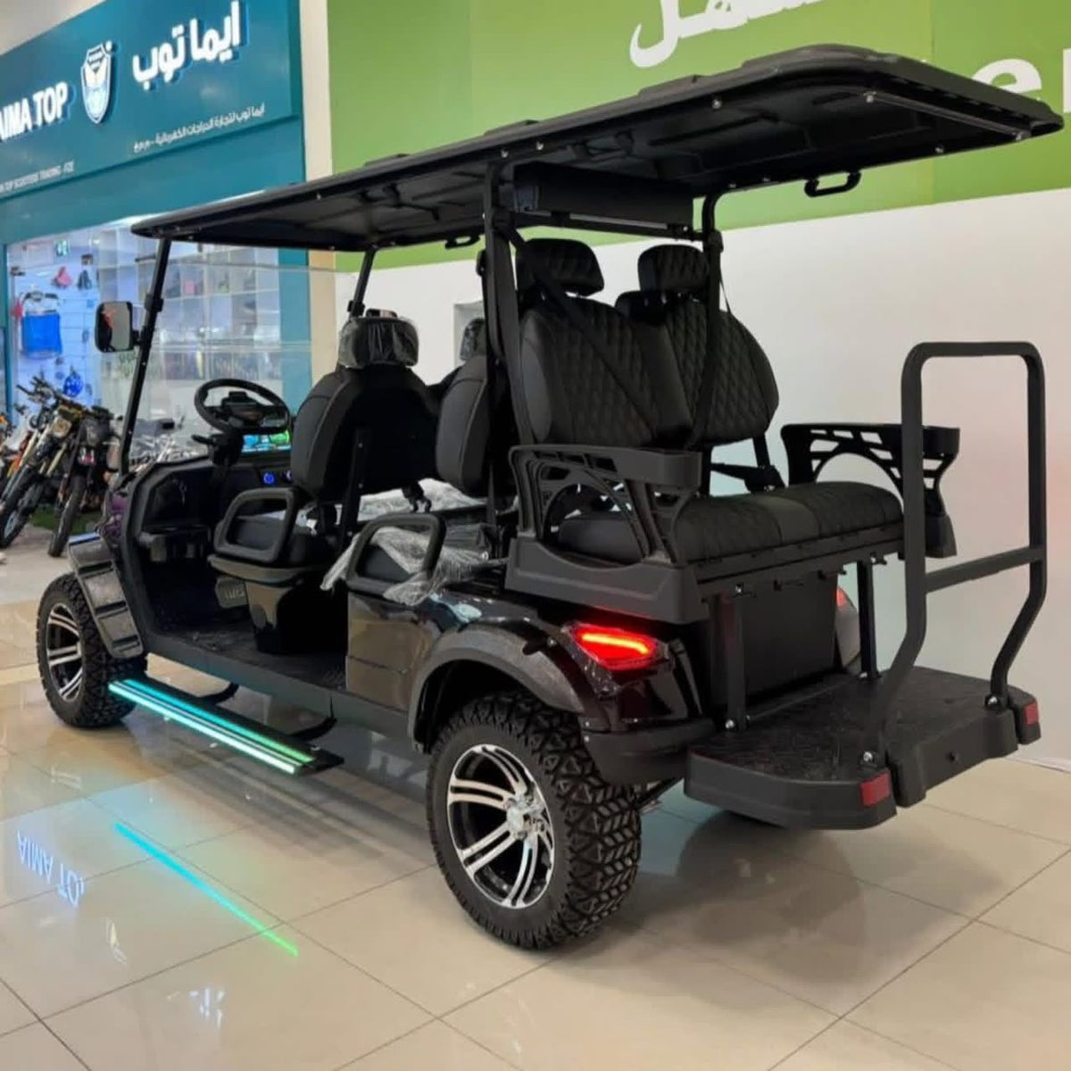 Premium 4+2 Seater Electric Golf Cart