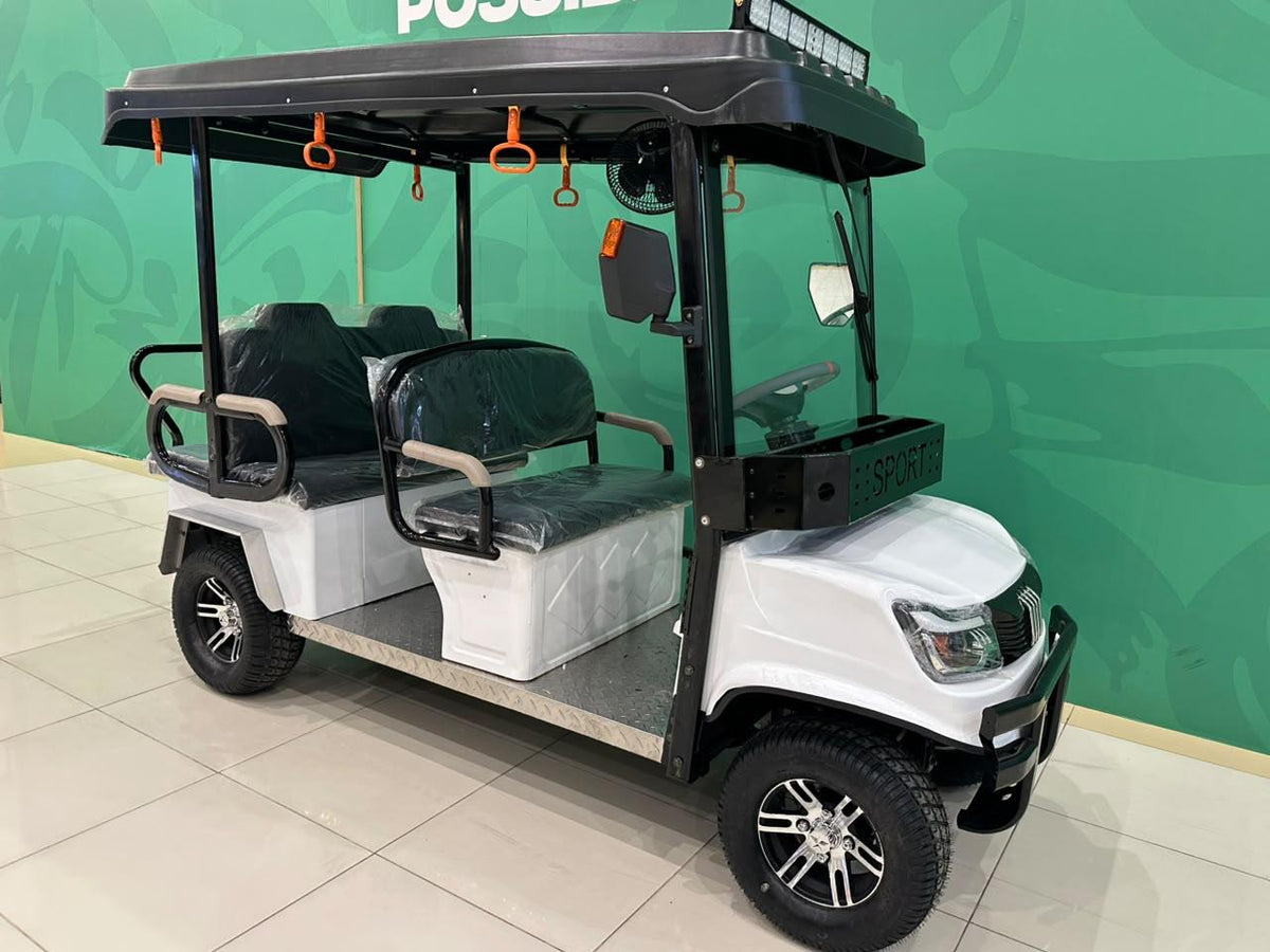 Electric Golf Cart – 6‑Seater Golf Buggy | 2700W Motor, 60V Battery, 40–50 km/h Speed