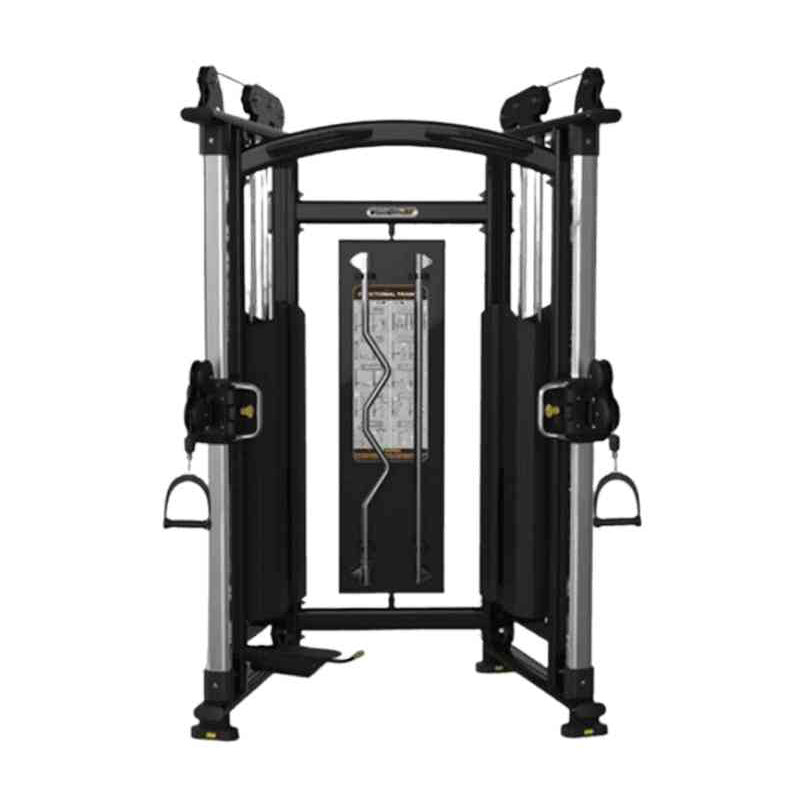 COOLBABY Functional Trainer CF-007A: Dual 80 Kg Weight Stacks for Versatile Workouts - COOLBABY