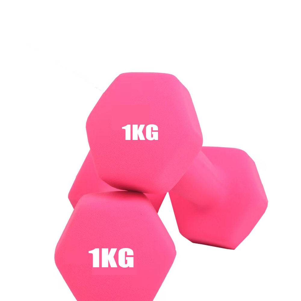 COOLBABY YL01-05 Dumbbells Weights Exercise- Multi colors - COOL BABY