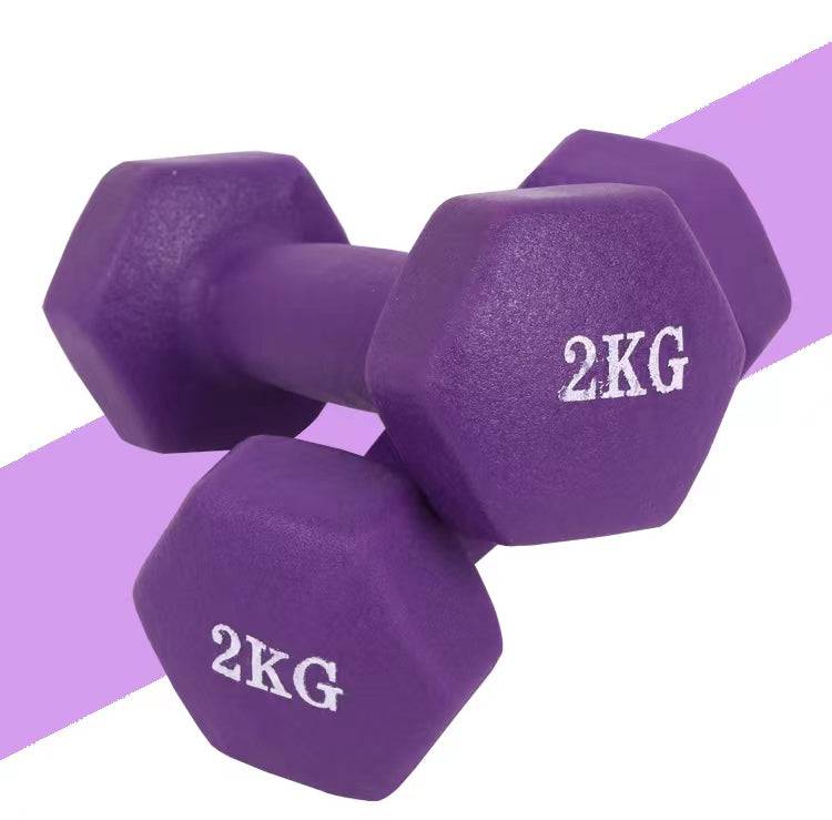 COOLBABY YL01-05 Dumbbells Weights Exercise- Multi colors - COOL BABY