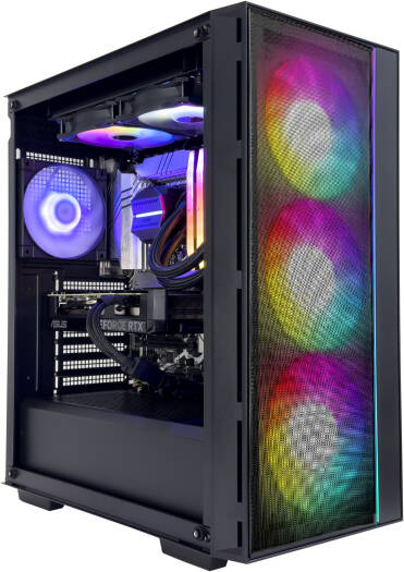 Gaming PC - Intel Core i5-14400F 10 Cores 16 Threads, NVIDIA RTX 2070 8GB, 32GB DDR4 RAM 3200MHz, 1TB SSD Gen 4, 850W 80 PLUS PSU, Tower cooling - COOLBABY