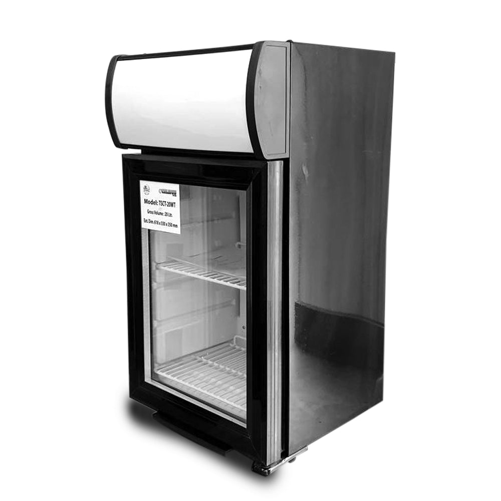 20L Upright Display Countertop Cooler