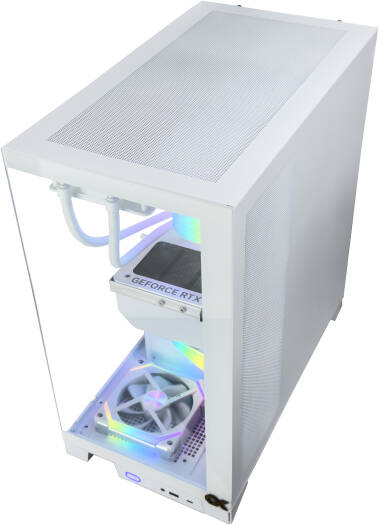 Ultra Arctic Gaming PC: AMD Ryzen 7 7700X, RTX 4070 12GB, 48GB DDR5 RAM, 2TB SSD - COOLBABY