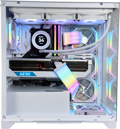 Ultra Arctic Gaming PC: AMD Ryzen 7 7700X, RTX 4070 12GB, 48GB DDR5 RAM, 2TB SSD - COOLBABY