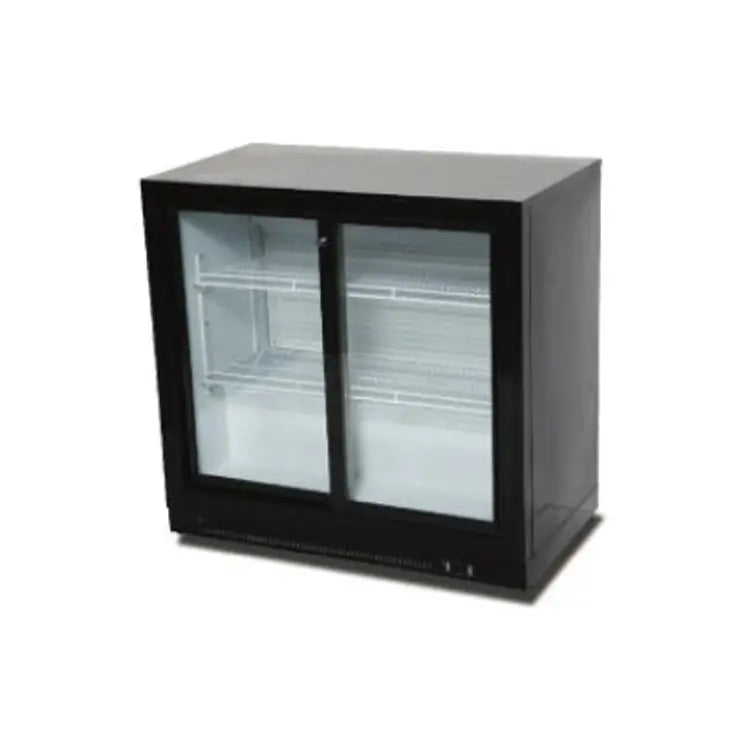 BC02PS 2 Door Bar Cooler | 207L Commercial Beverage Refrigerator