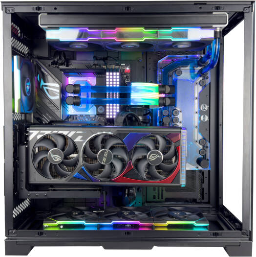 Extreme Custom Water Cooling Gaming PC: AMD Ryzen 9 7950X3D, NVIDIA RTX 4090, 128GB RAM - COOLBABY