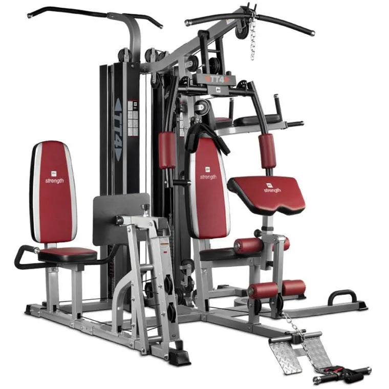 COOLBABY BH Fitness G159 TT4 Multi Station: Versatile 4-User Gym Machine with Professional Load System - COOLBABY