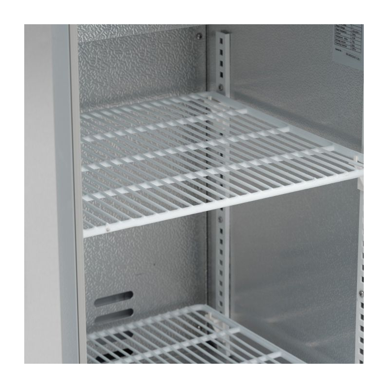 Double Hinged Glass Door Stainless Steel Back Bar Cooler - COOLBABY