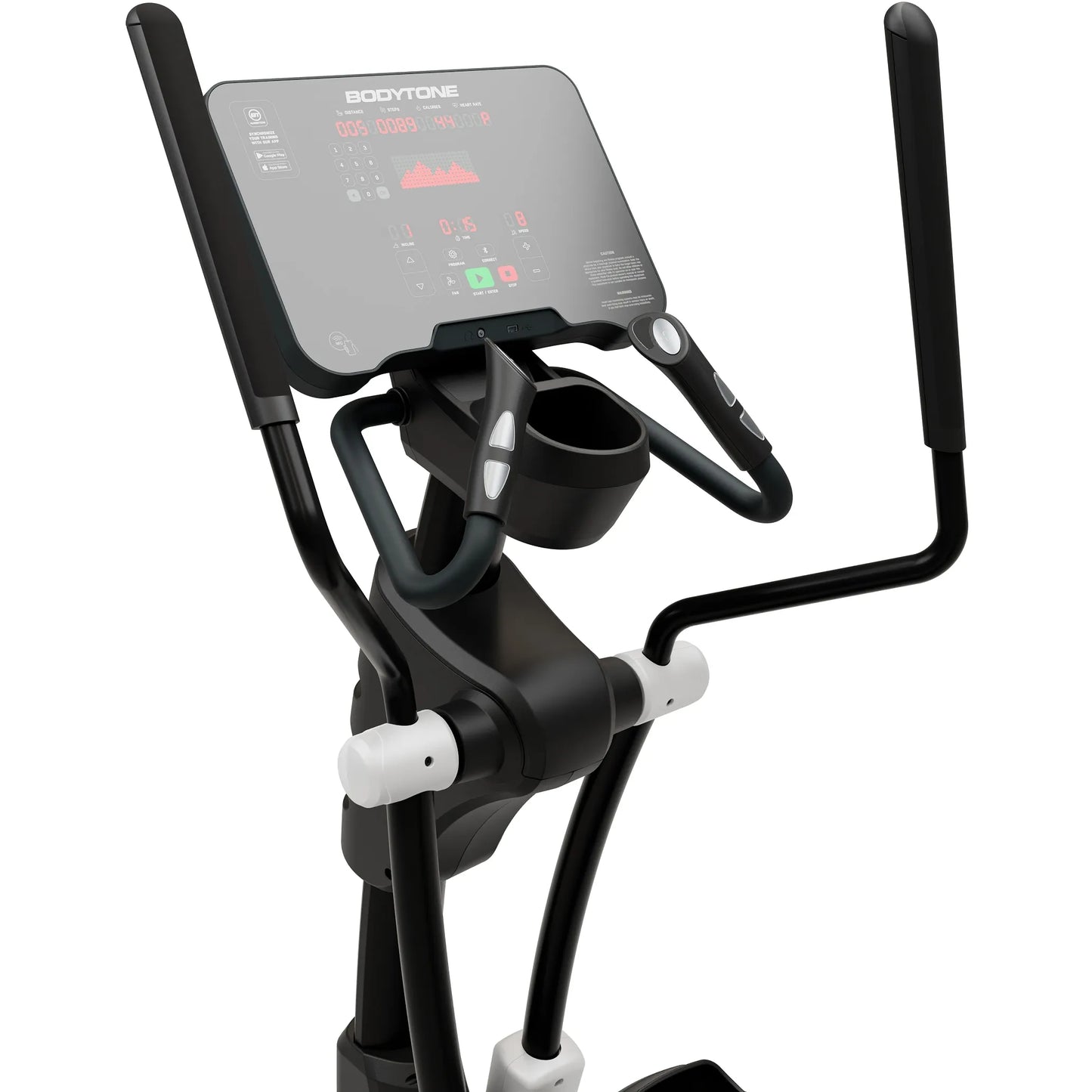 BODYTONE EVOE+ Professional Elliptical Commercial Trainer - 21-Inch Touchscreen, 53cm Stride - COOLBABY