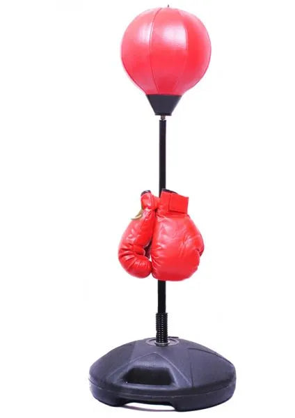 COOLBABY Kids Authority Adjustable Boxing Set with Punching Bag and Gloves for Ages 6+ - COOLBABY