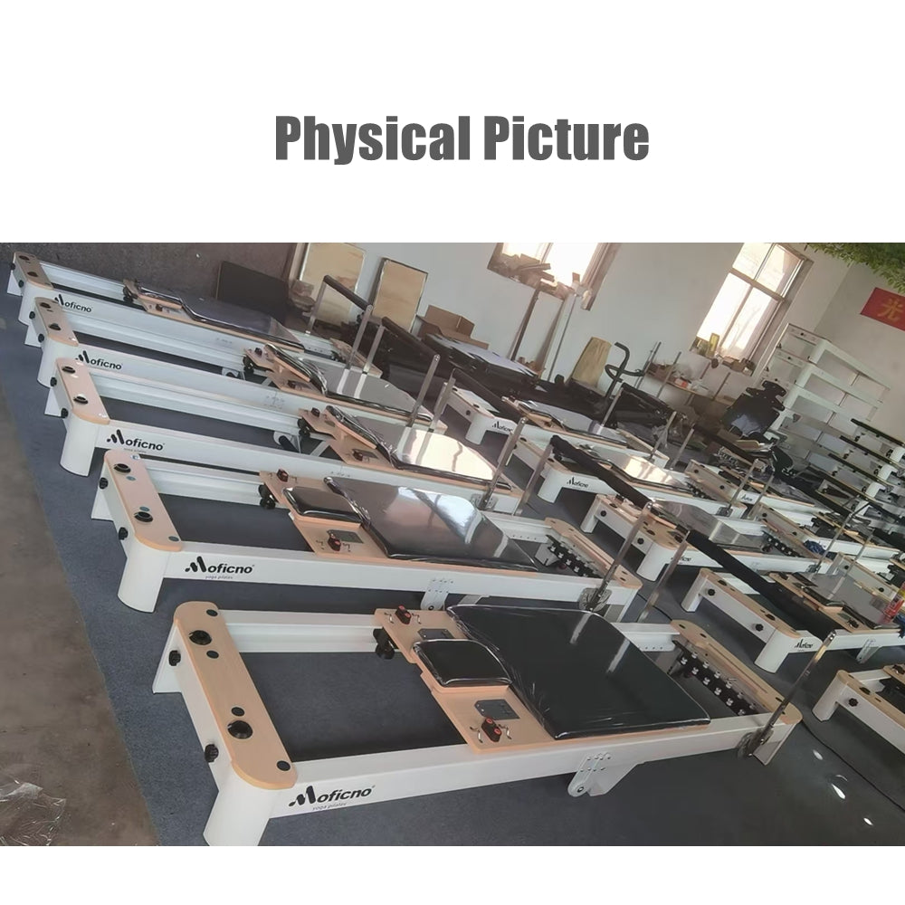 COOLBABY SSZ-PLT04 Pilates Reformer Folding Aluminum Yoga Bed - COOLBABY