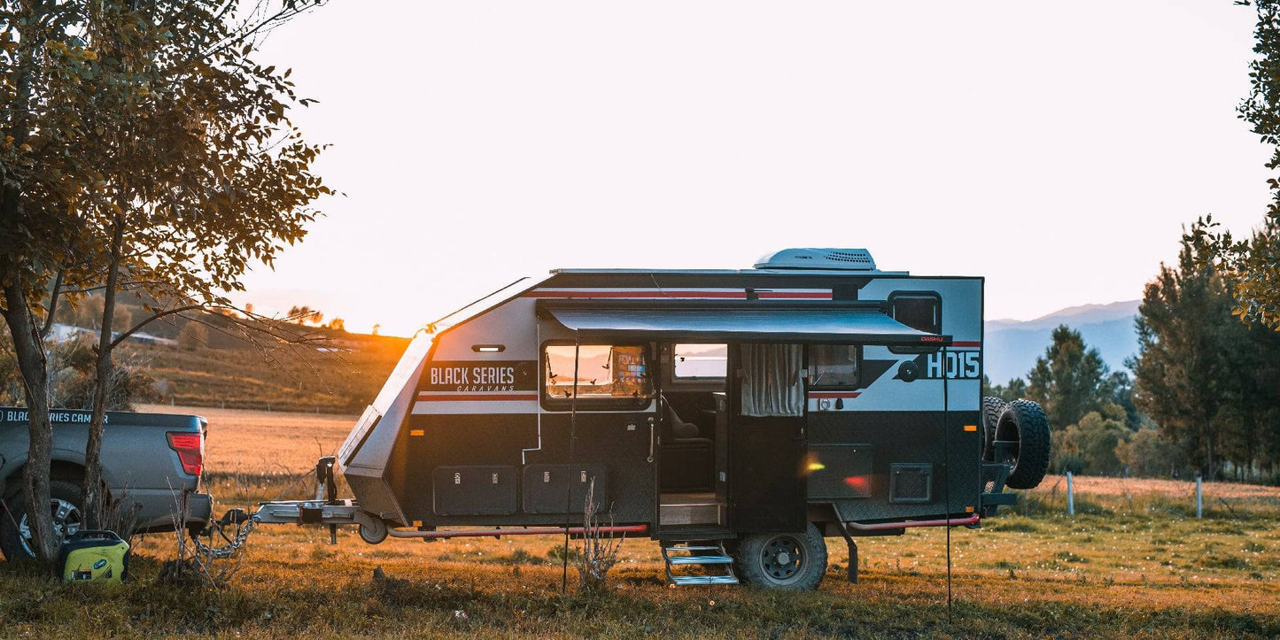 COOLBABY Black Series HQ15 23FT OFFROAD TRAVEL TRAILER WITH LUXURY FEATURES RV Camper - COOL BABY