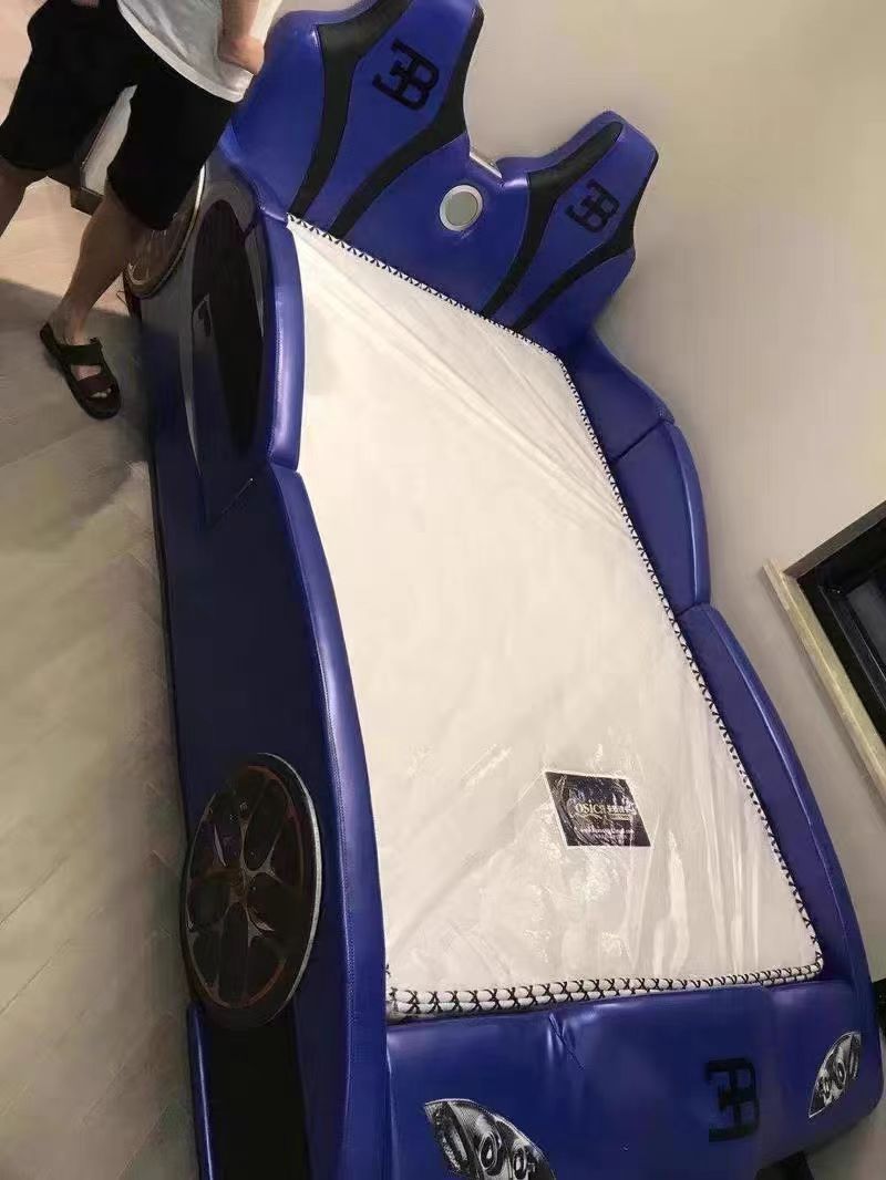 COOLBABY ZLJ1130 Children's Bed Boys Bed Car Style Single Bed