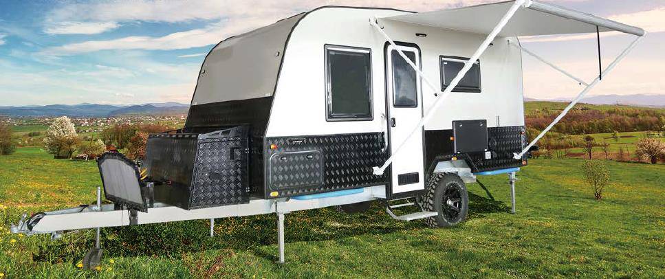 COOLBABY ECO-16A 16ft Luxury Offroad Caravan RV Camper - COOL BABY