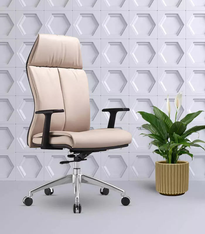 Executive Chair, Pu leather Chair 3D adjustable for personalized support, Office Chair - COOLBABY