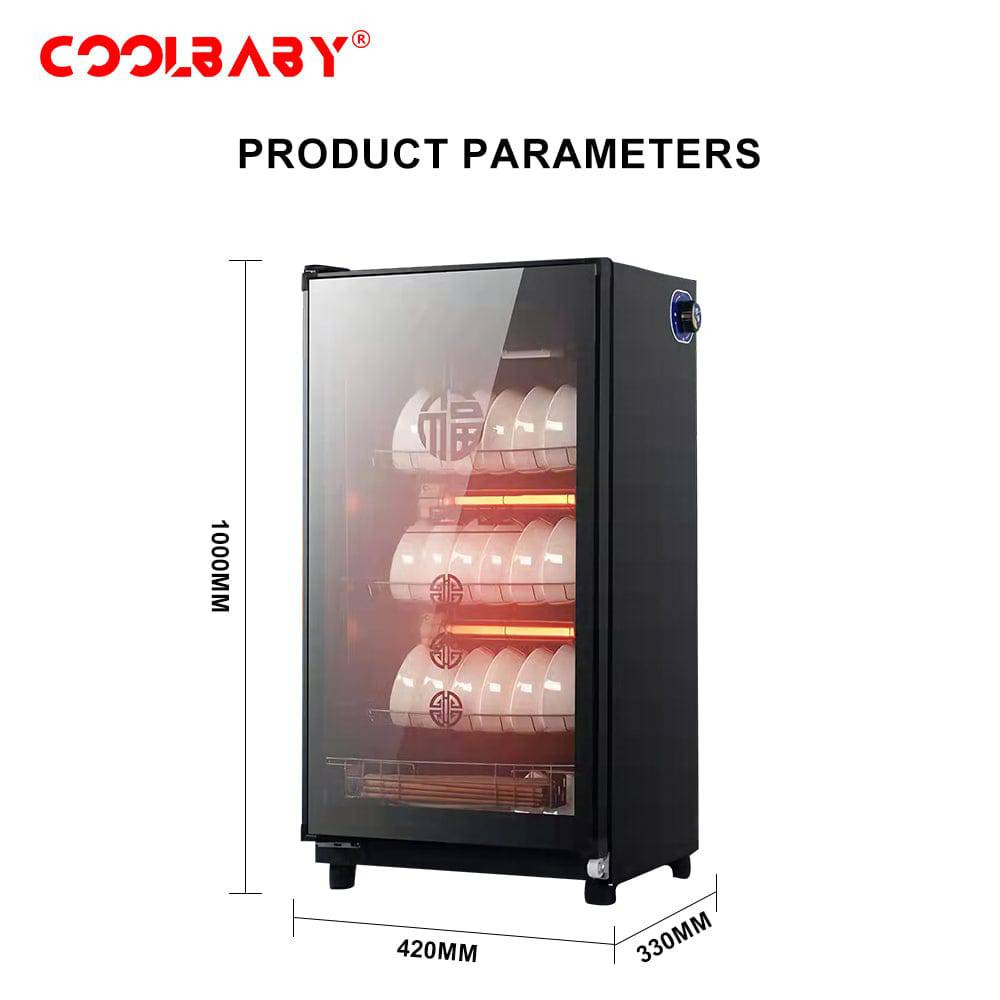 COOLBABY 158L Intelligent Infrared Disinfection Cabinet - COOLBABY