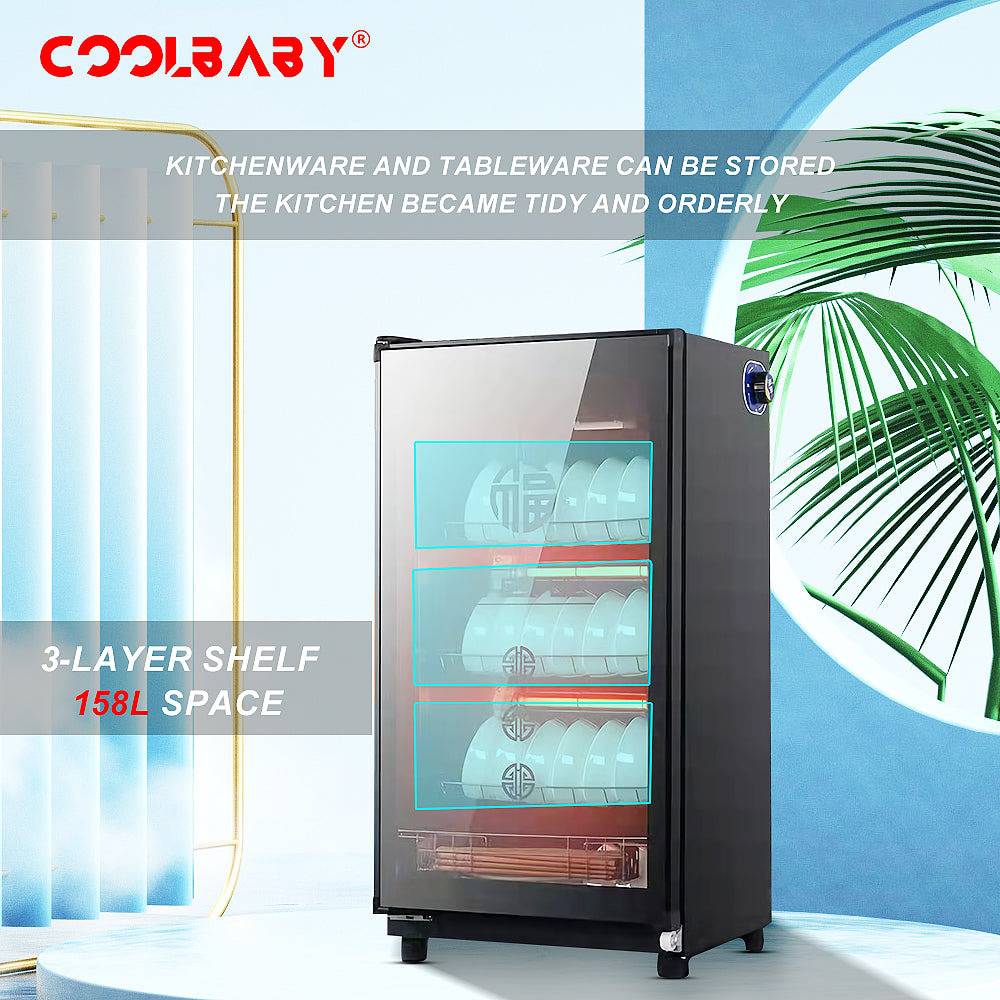 COOLBABY 158L Intelligent Infrared Disinfection Cabinet - COOLBABY