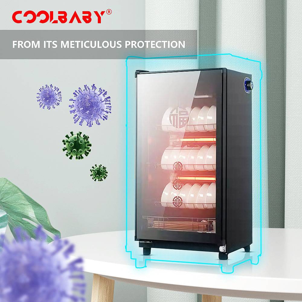 COOLBABY 158L Intelligent Infrared Disinfection Cabinet - COOLBABY