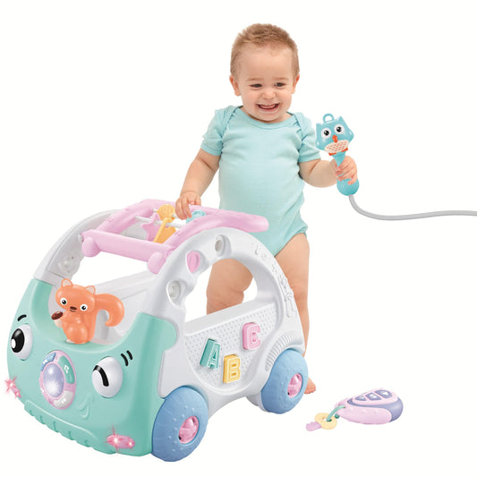 COOLBABY 3 In 1 Multi functional Baby Walker With Music, Baby Toy - COOL BABY