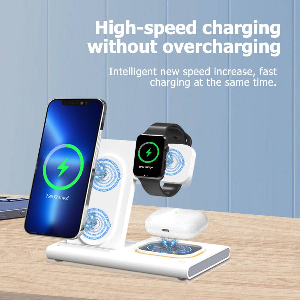 COOLBABY 3-in-1 Wireless Charger,Support Fast Charging and Multifunction Wireless Charging for Iphone - COOLBABY