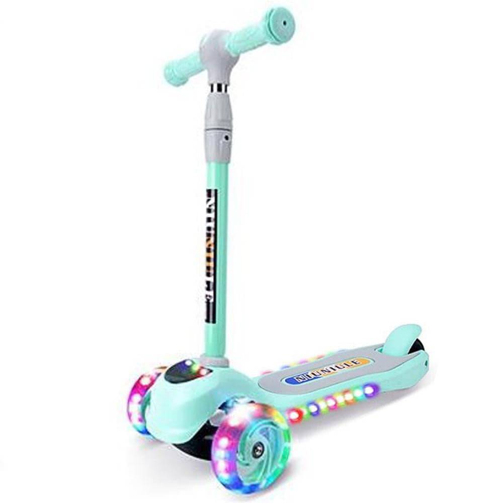 COOLBABY 312D Super Fashion Kick Scooter 3 Wheel Indoor And Outdoor Scooter With Adjustable Height And LED Light Music - COOL BABY