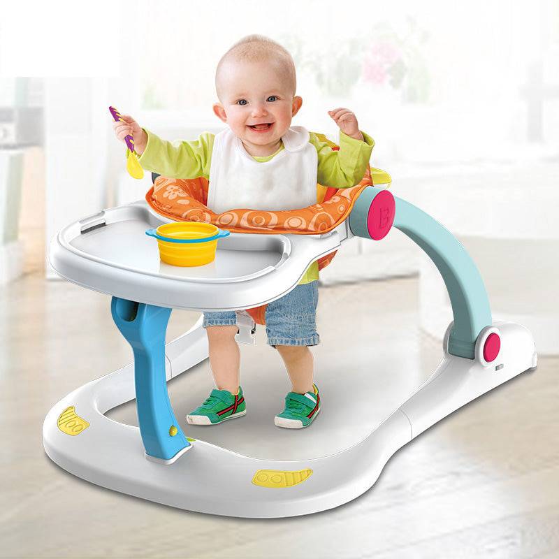 COOLBABY 4 In 1 Multi Functional Baby Entertainment Play To Walk Baby Push Walker - COOL BABY