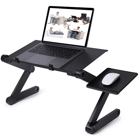 COOLBABY Adjustable Laptop Table Stand – Folding Ergonomic Design for Comfortable Computing Anywhere - COOLBABY