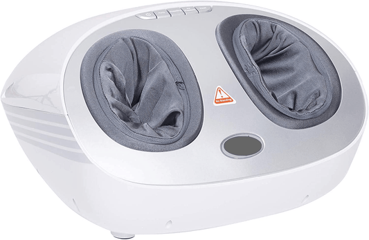 COOLBABY Air Pressure Foot Massager With Heating Therapy, Shiatsu Deep Kneading , Foot Pain - COOLBABY