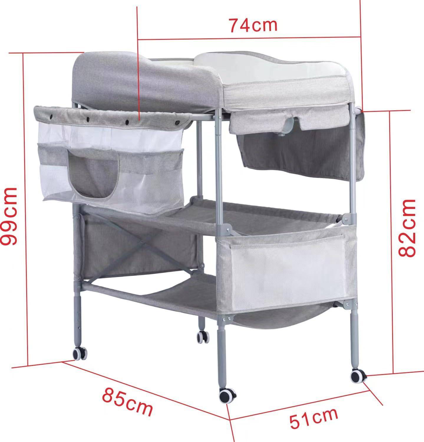 COOLBABY Baby Diaper Table Portable Multi-Functional Folding Baby Touch Table Changing Diapers Mobile Newborn Care - COOLBABY