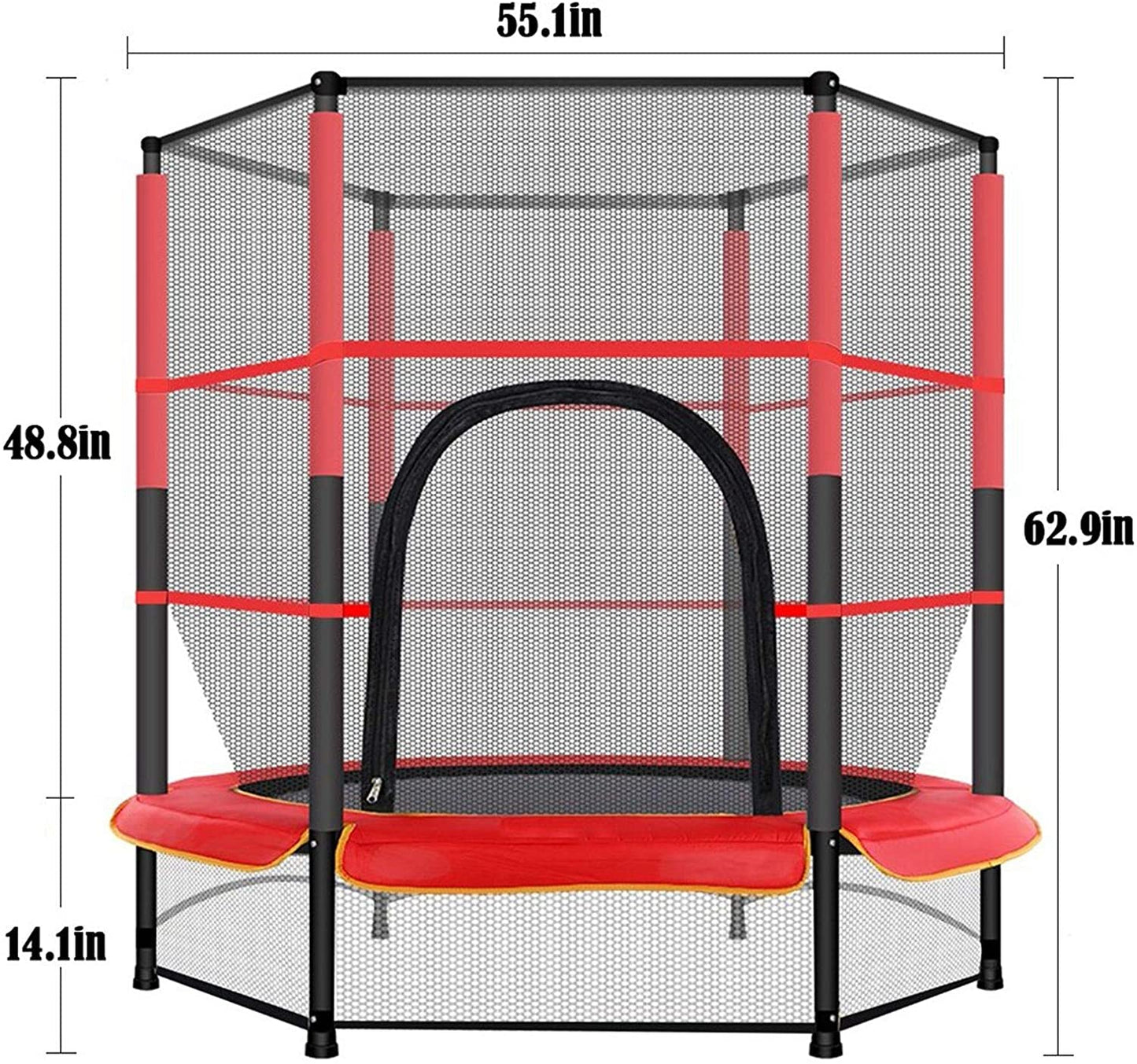 COOLBABY BBC02 5 FT Kids Trampoline - COOL BABY
