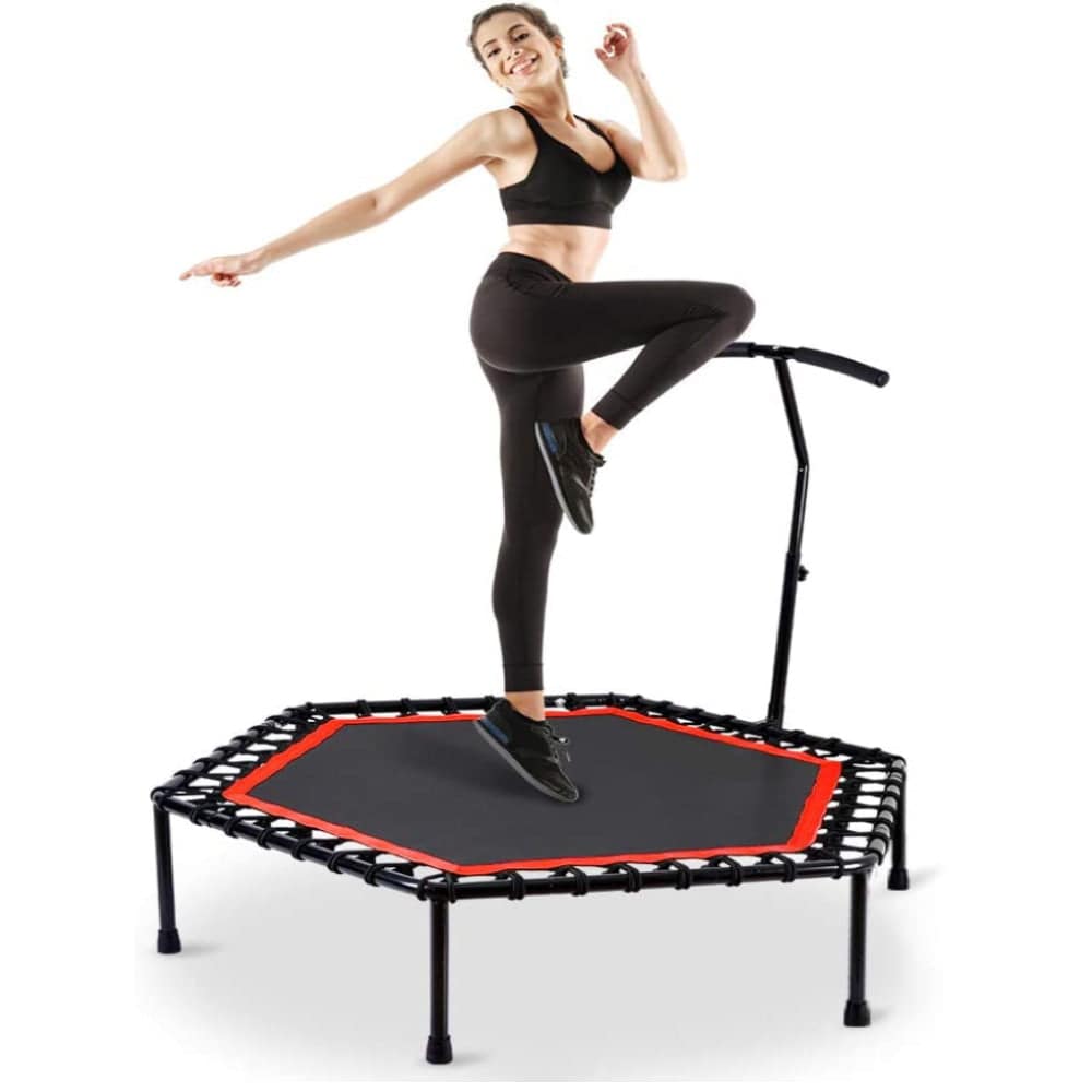 COOLBABY BCSMT01- 45-inch Gym Hexagonal Fitness Trampoline - COOL BABY