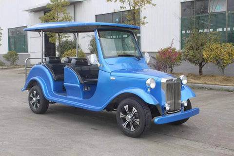 COOLBABY BDC01: 4-Seat Electric Vintage Tour Car | Efficient 48V/5KW Performance - COOLBABY