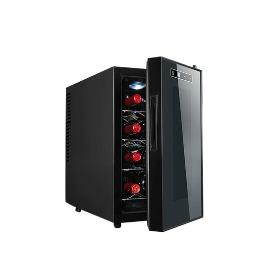 COOLBABY Chic Elegance: Luxury Style Wine Cabinet with Smart Cooling - COOLBABY