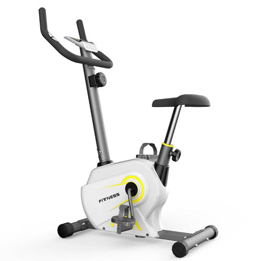 COOLBABY Compact Magnetic Exercise Bike with HD Electronic Watch and Heart Rate Monitoring - COOLBABY