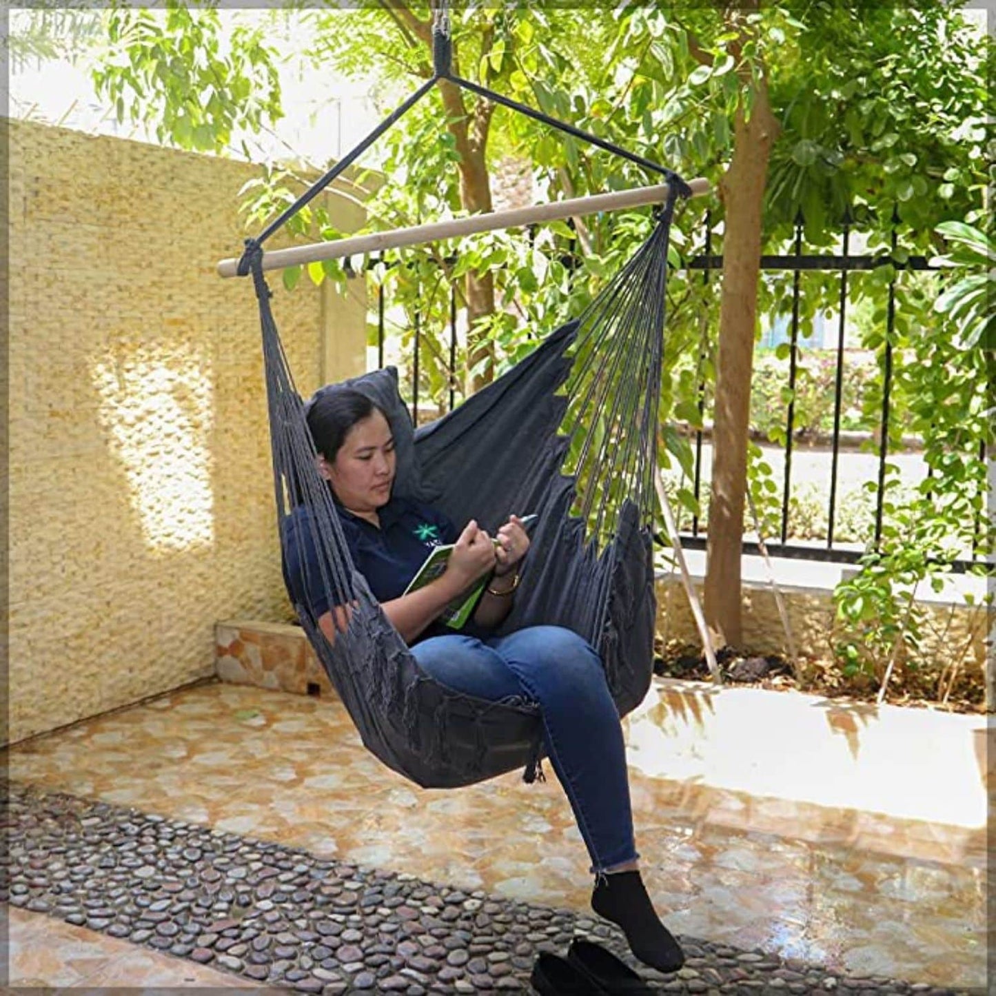 COOLBABY DC01 Premium Soft Hammock Swing Chair - COOLBABY