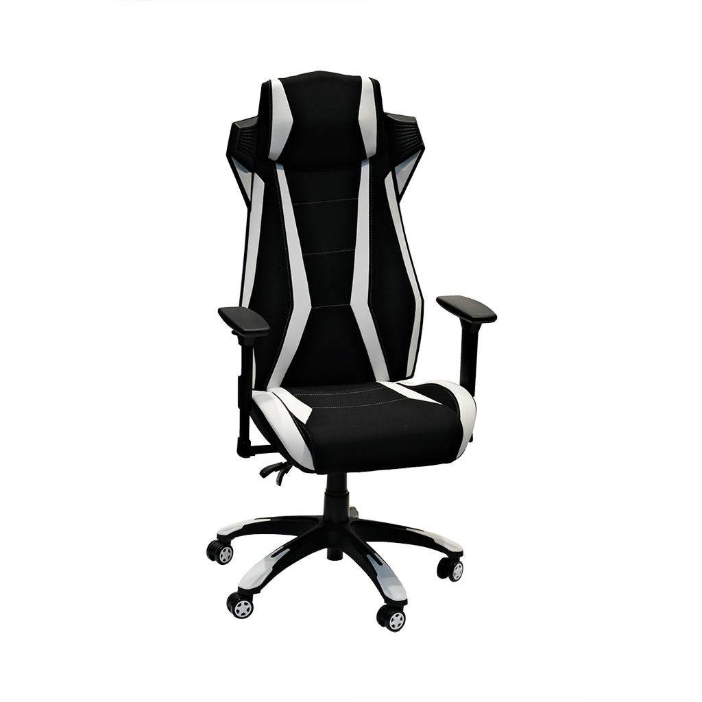 COOLBABY DGM52-BLK/WT Durable Leather Seat 360° Gaming Chair Upto 120 Kg - COOLBABY