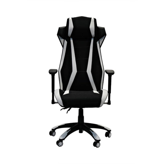 COOLBABY DGM52-BLK/WT Durable Leather Seat 360° Gaming Chair Upto 120 Kg - COOLBABY