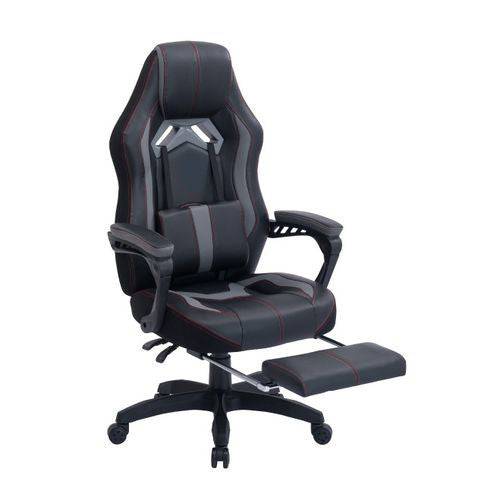 COOLBABY DGM69-BLK/GY Durable Leather Seat 360° Gaming Chair Upto 120 Kg - COOLBABY