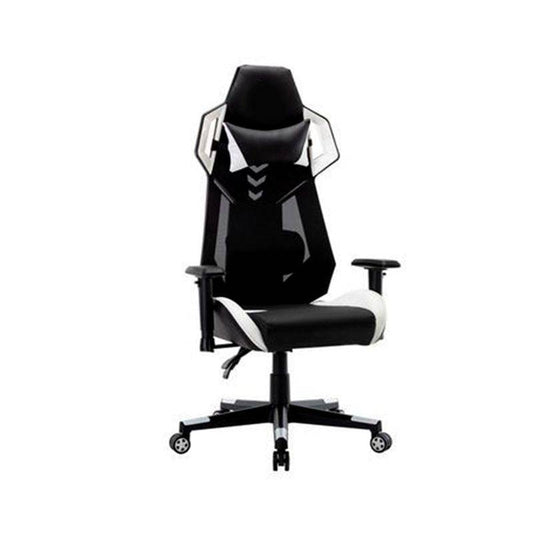COOLBABY DGM70-WT/BLK Durable Leather Seat 360° Gaming Chair Upto 120 Kg - COOLBABY