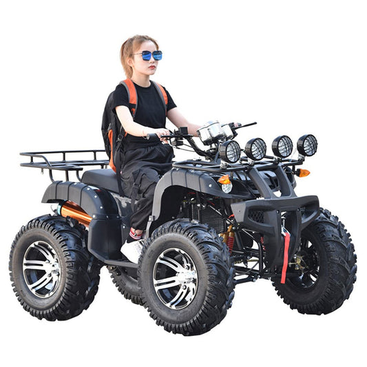 COOLBABY DGN01 150CC Adults ATV Off Road Racing Gas Powered Vehicle Motorbike Beach Buggy Motorcycles Go Kart Sport Quad Bike - COOLBABY